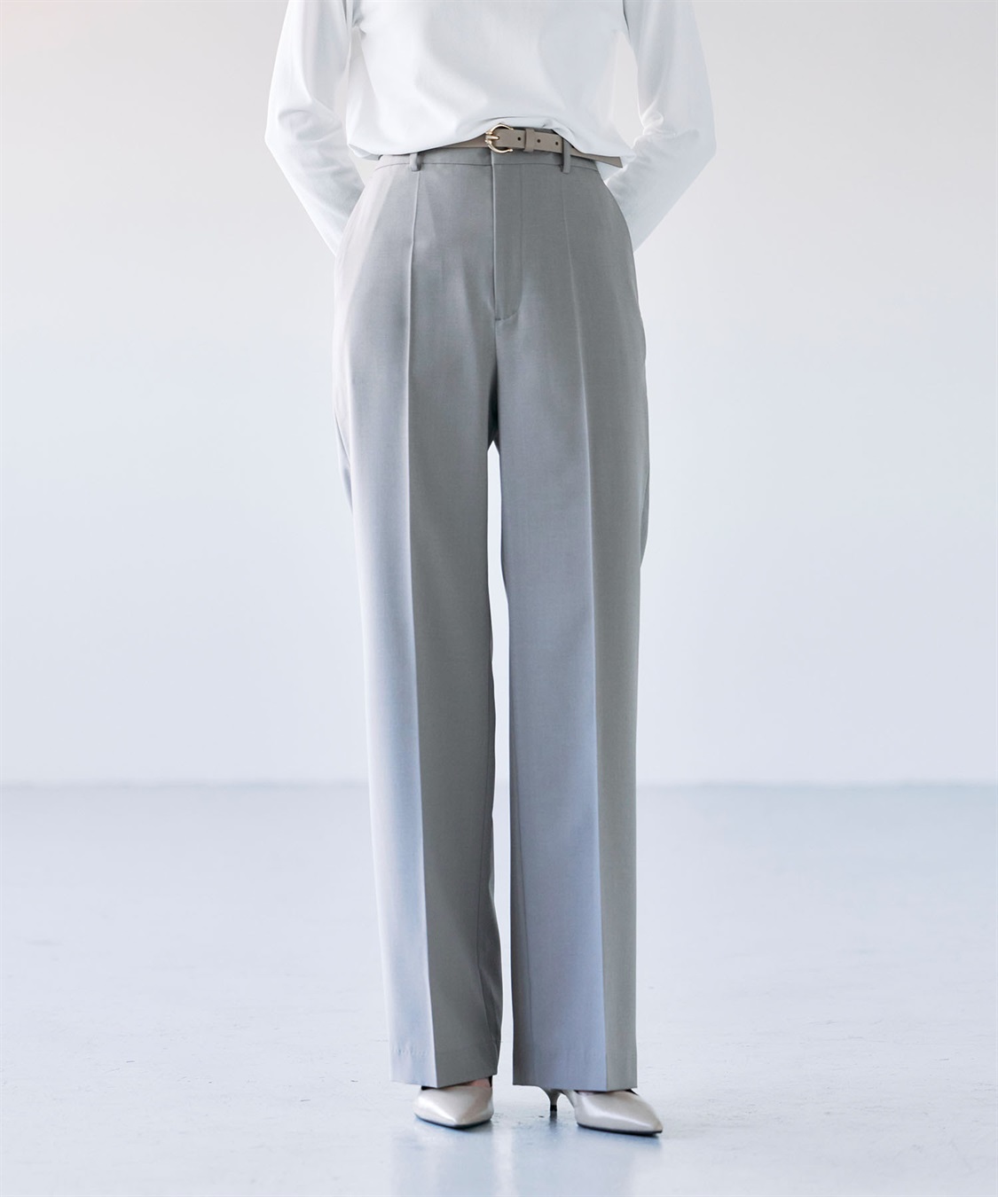 N.O.R.C ウォッシャブルストレートパンツ【CLEAN MOTION】_sub_1