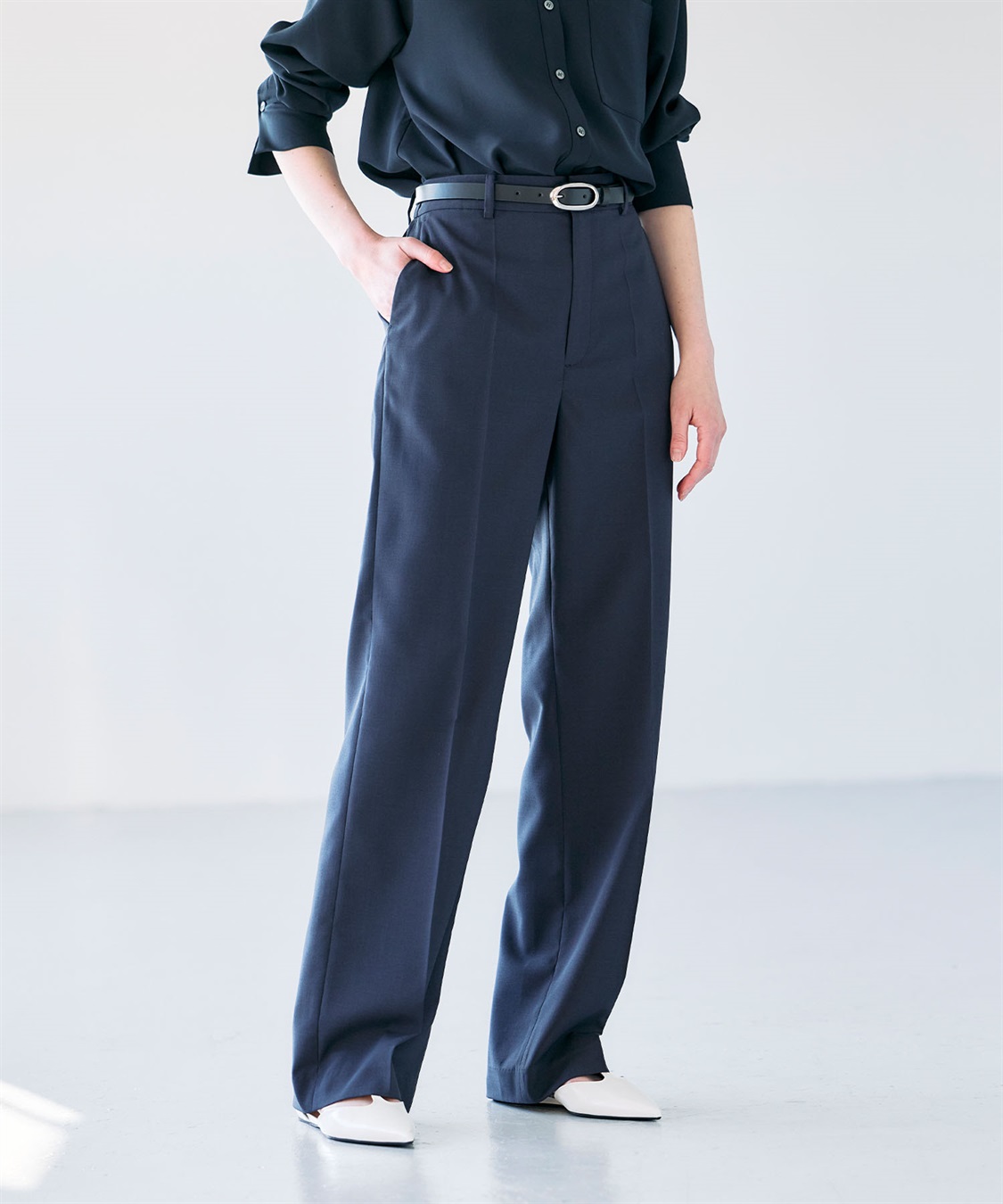 N.O.R.C ウォッシャブルストレートパンツ【CLEAN MOTION】_sub_6