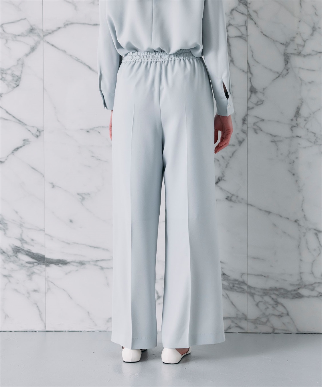 N.O.R.C バックサテンストレッチイージーパンツ_sub_12