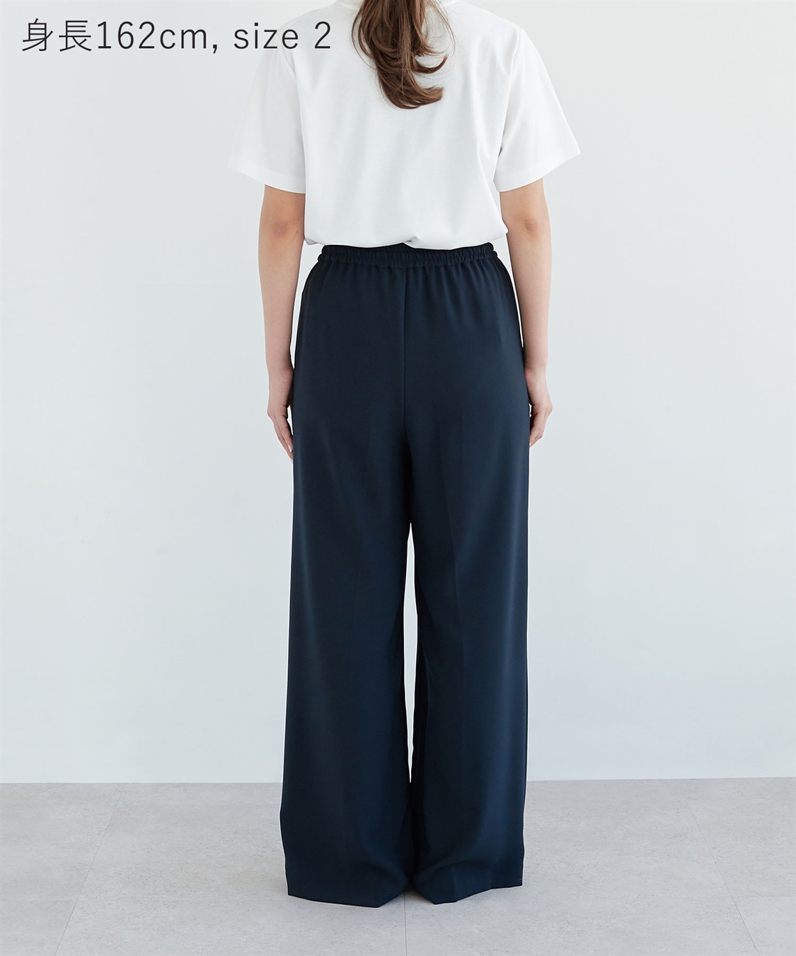 N.O.R.C バックサテンストレッチイージーパンツ_sub_23