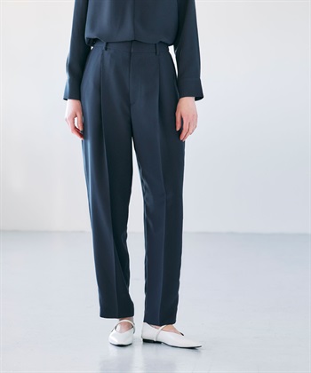 N.O.R.C バックサテンストレッチタックストレートパンツ_subthumb_2