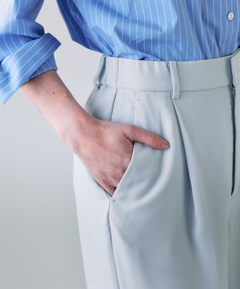 N.O.R.C バックサテンストレッチタックストレートパンツ_subthumb_20