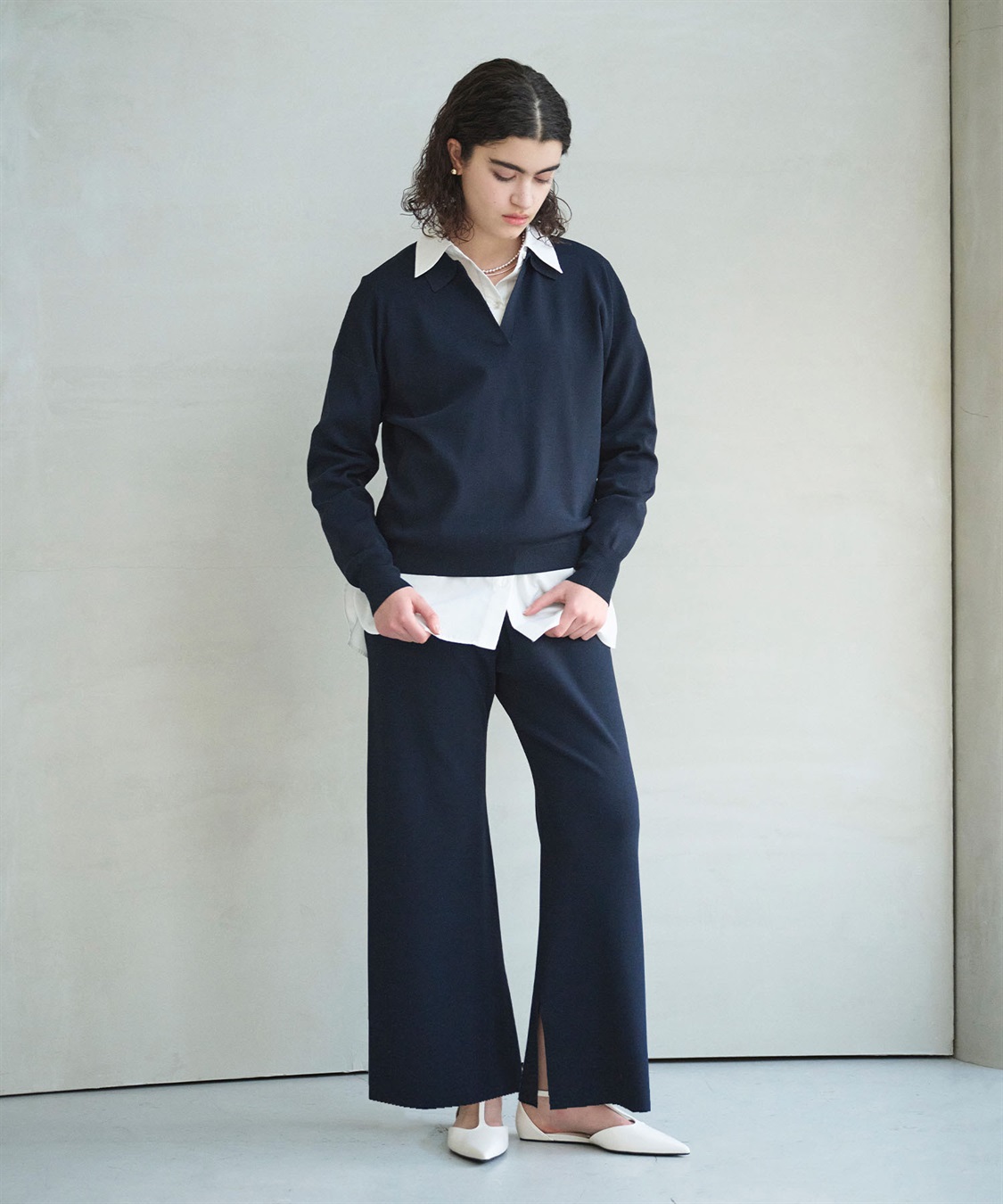 N.O.R.C ストレートニットパンツ【CLEAN MOTION】_sub_8