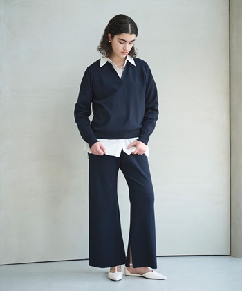 N.O.R.C ストレートニットパンツ【CLEAN MOTION】_subthumb_8