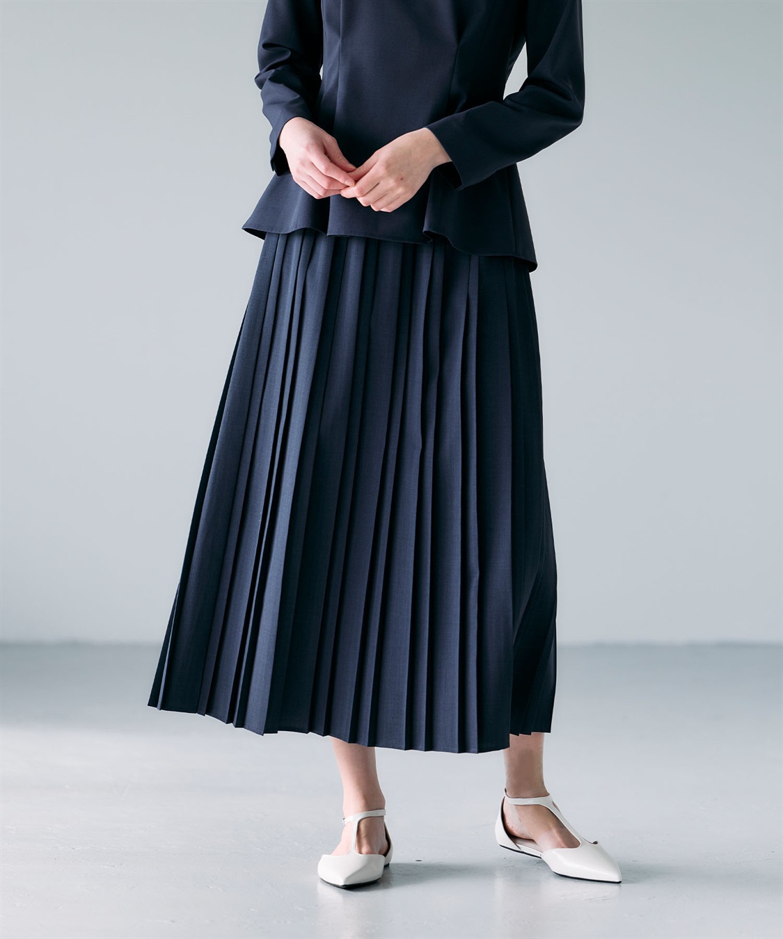 N.O.R.C プリーツスカート【CLEAN MOTION】_sub_1