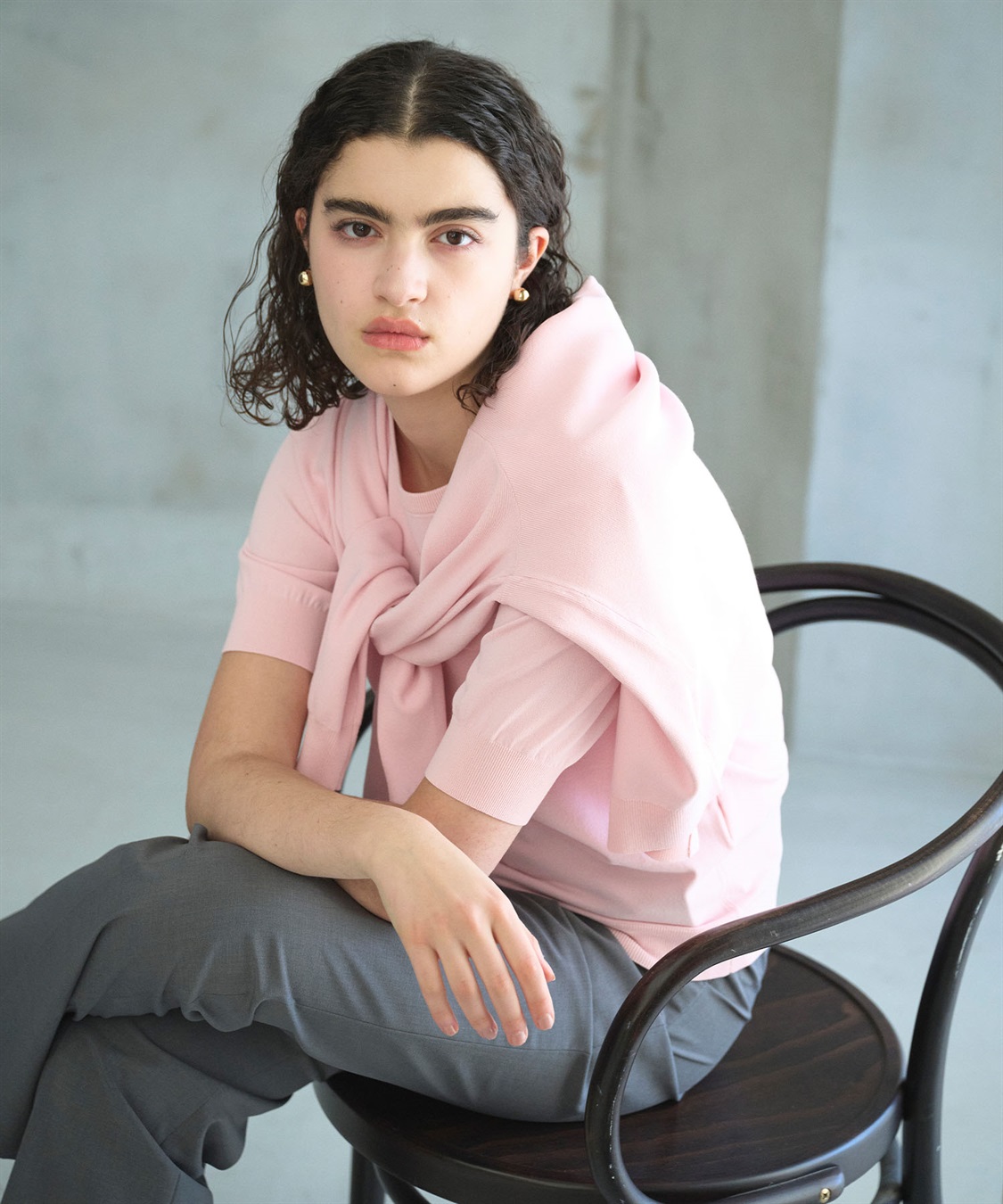 N.O.R.C ハーフスリーブニット【CLEAN MOTION】_sub_5