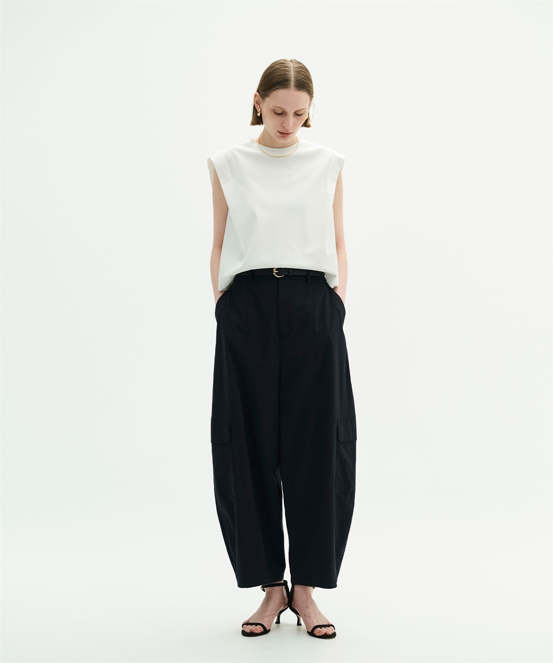 N.O.R.C 【マルチファンクション】タックショルダートップス_sub_8