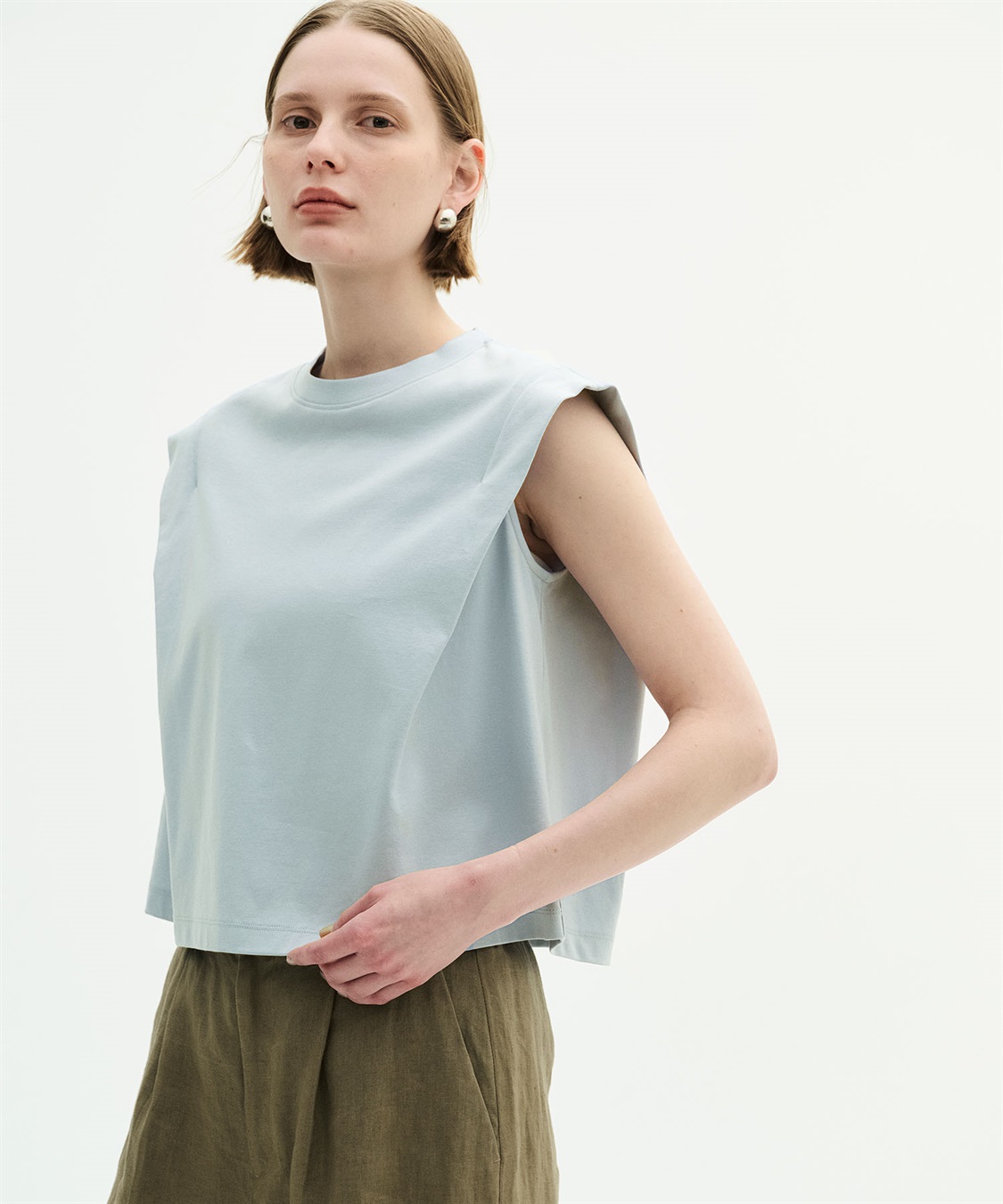 N.O.R.C 【マルチファンクション】タックショルダートップス_sub_15