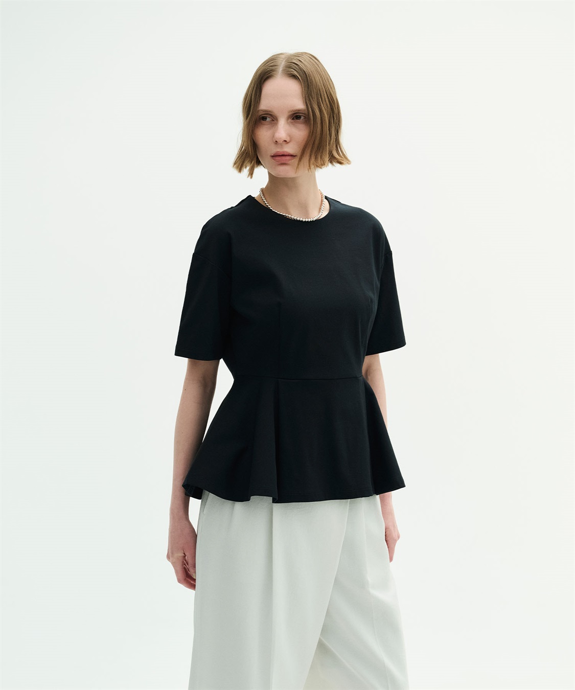 N.O.R.C 【マルチファンクション】ペプラムトップス_sub_5