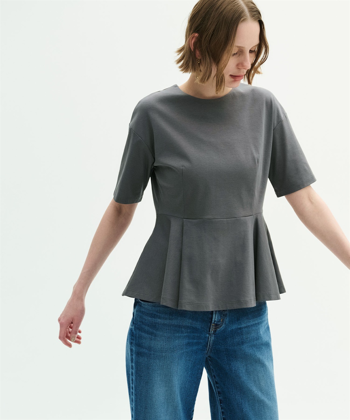 N.O.R.C 【マルチファンクション】ペプラムトップス_sub_9