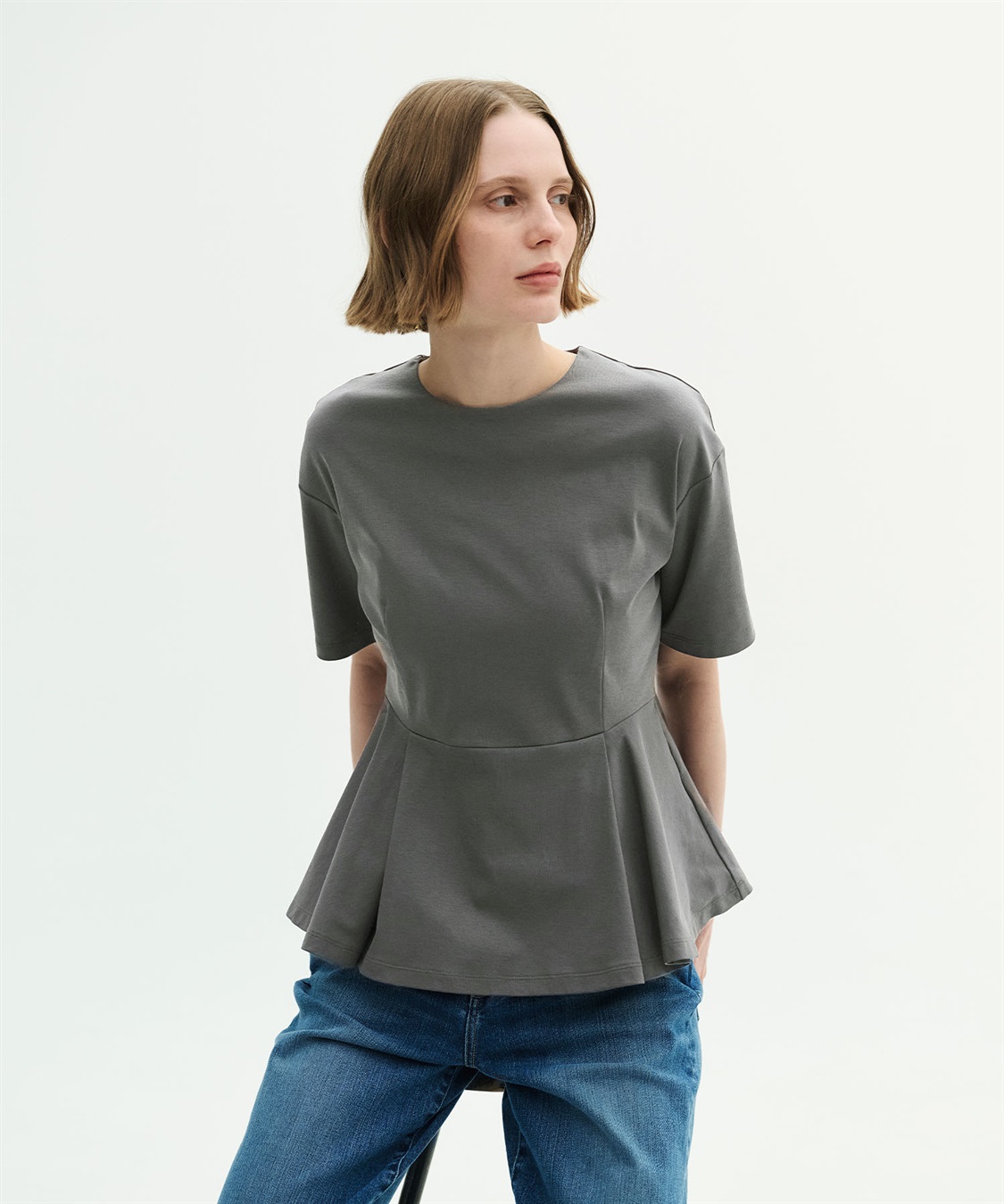 N.O.R.C 【マルチファンクション】ペプラムトップス_sub_10