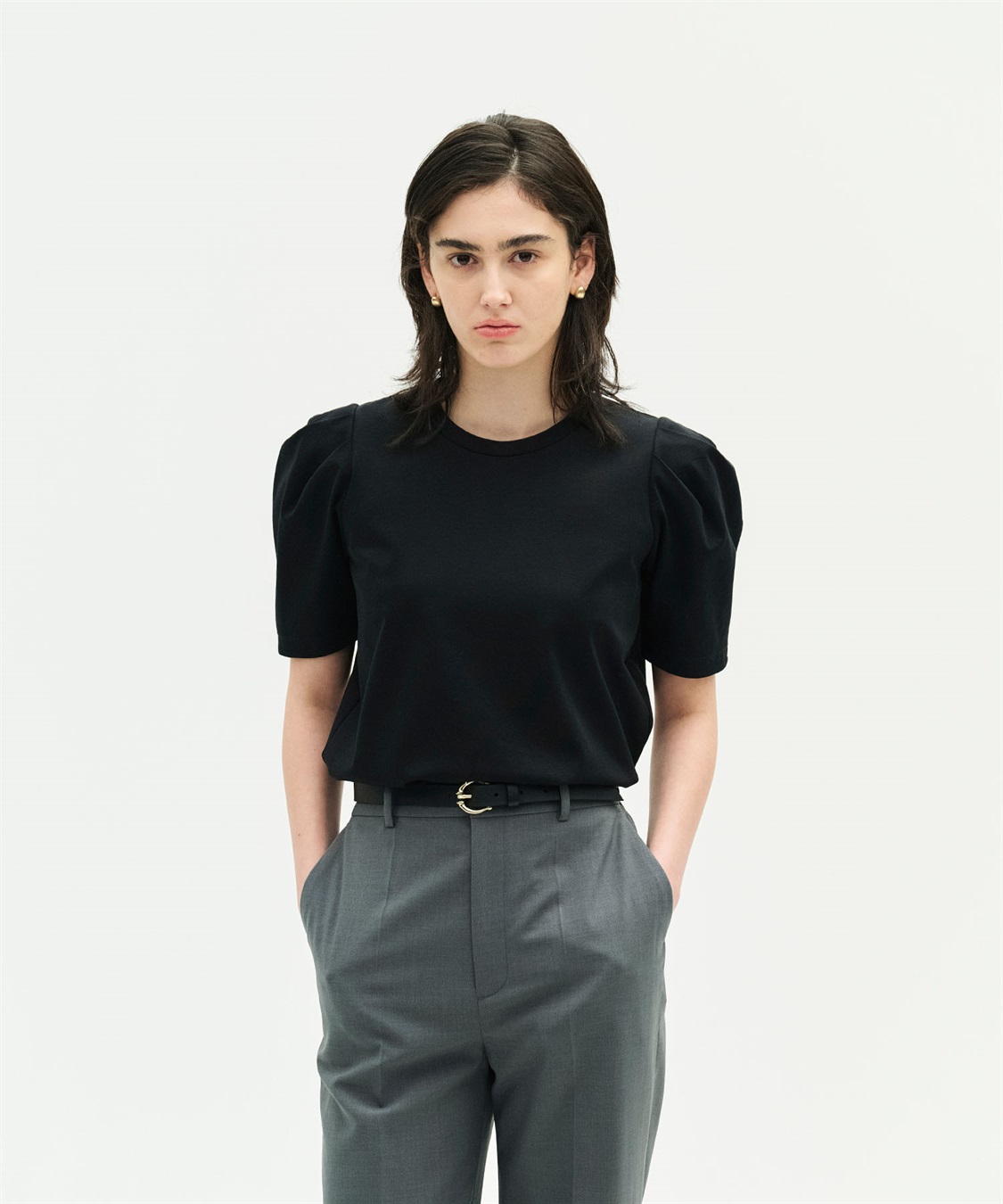 N.O.R.C タックハーフスリーブトップス【CLEAN MOTION】_sub_2