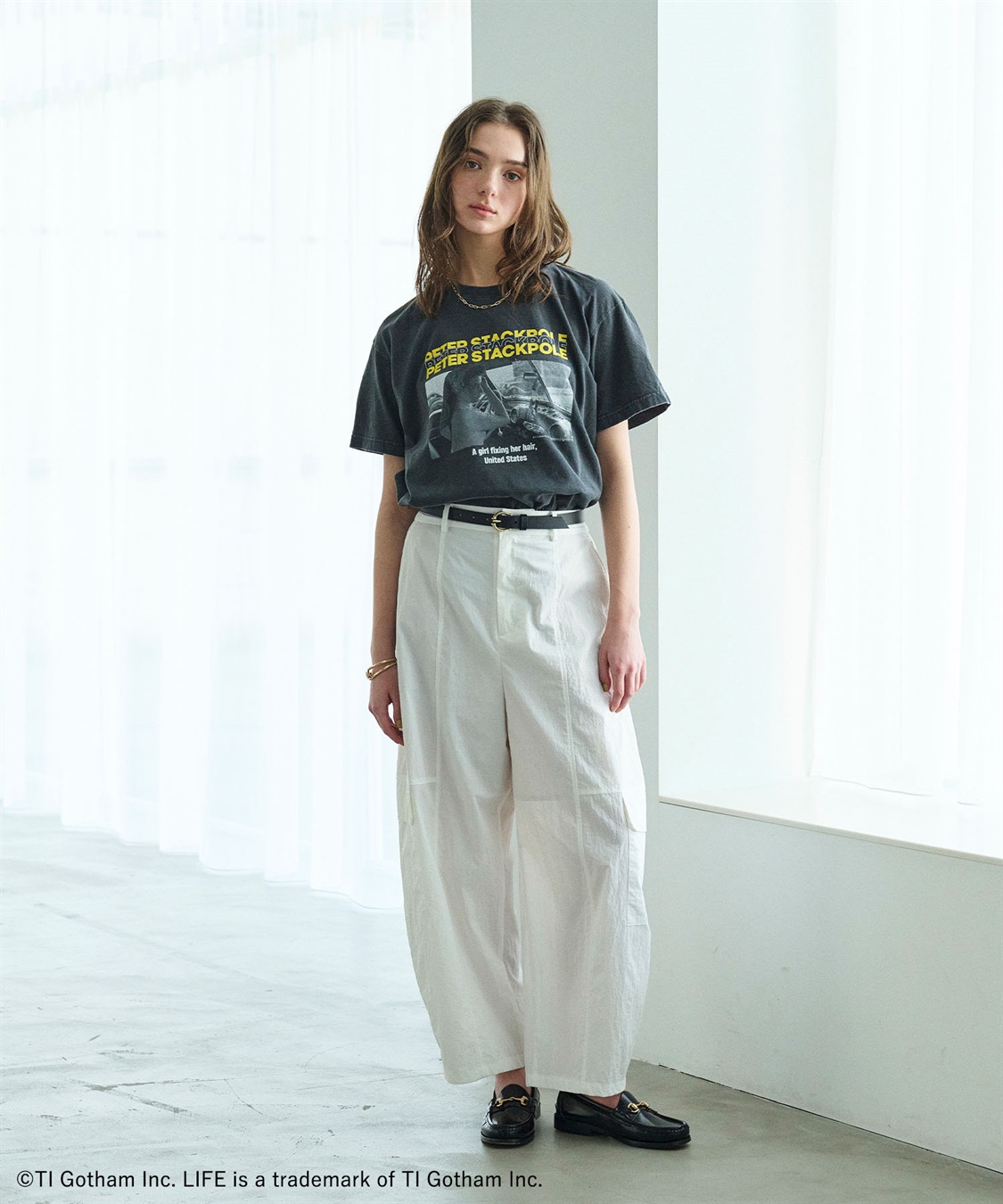 N.O.R.C 【LIFE PICTURE COLLECTION】PETER STACKPOLE Tシャツ_sub_3