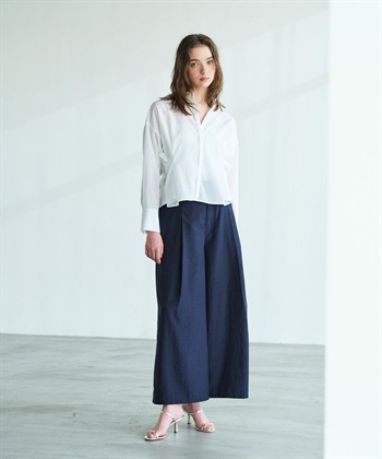 N.O.R.C ブライトローン撥水フォルムブラウス【AIRY MOTION】_subthumb_13