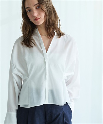 N.O.R.C ブライトローン撥水フォルムブラウス【AIRY MOTION】_subthumb_14