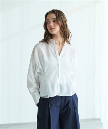 N.O.R.C ブライトローン撥水フォルムブラウス【AIRY MOTION】_subthumb_15