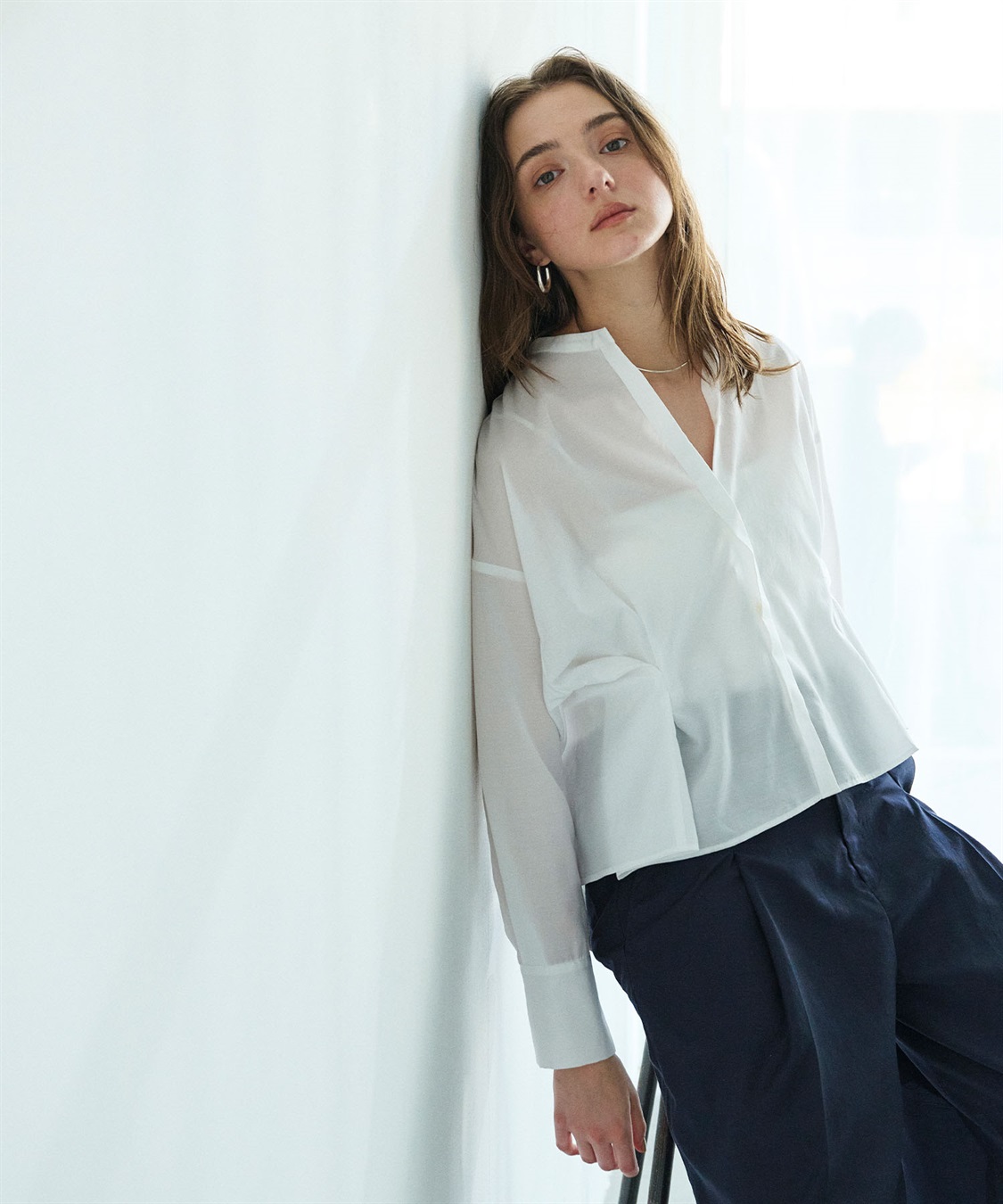 N.O.R.C ブライトローン撥水フォルムブラウス【AIRY MOTION】_sub_18