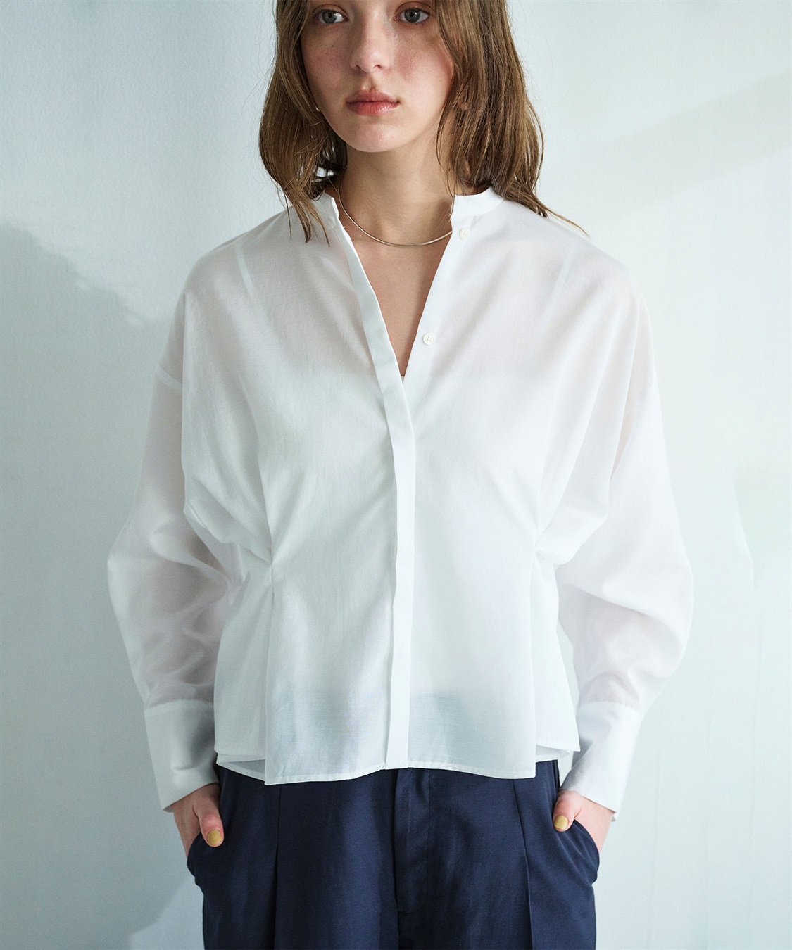 N.O.R.C ブライトローン撥水フォルムブラウス【AIRY MOTION】_sub_21