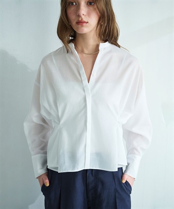 N.O.R.C ブライトローン撥水フォルムブラウス【AIRY MOTION】_subthumb_21