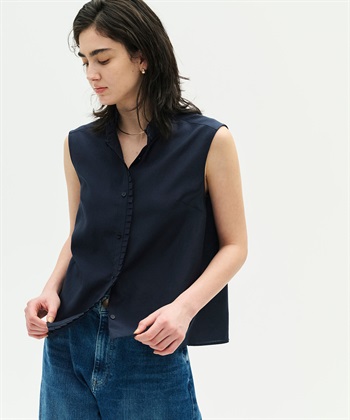 N.O.R.C ブライトローン撥水フリルブラウス【AIRY MOTION】_subthumb_1