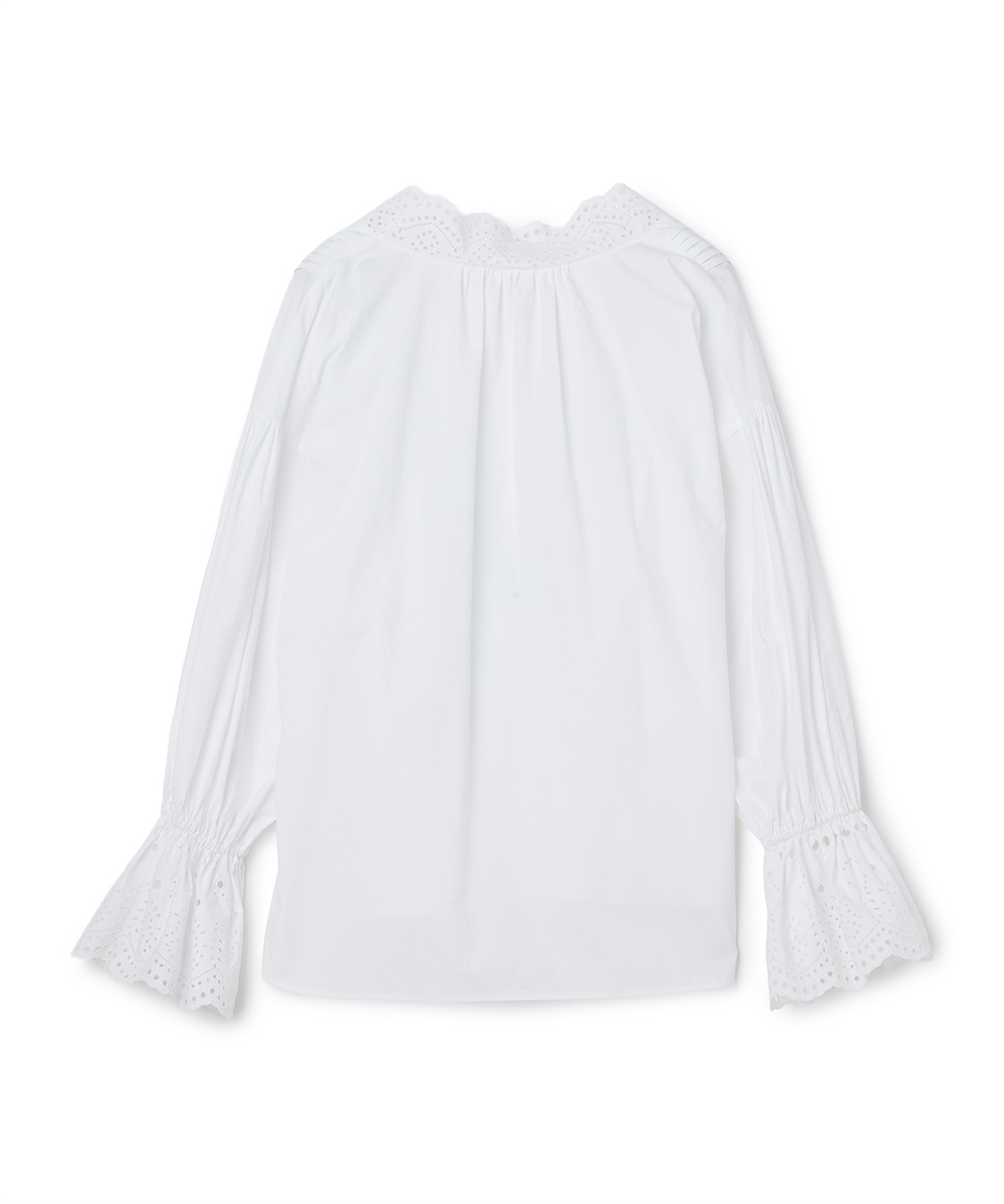 N.O.R.C カットワーク刺繍ボリュームスリーブブラウス_sub_22