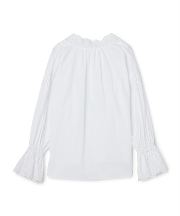 N.O.R.C カットワーク刺繍ボリュームスリーブブラウス_subthumb_22