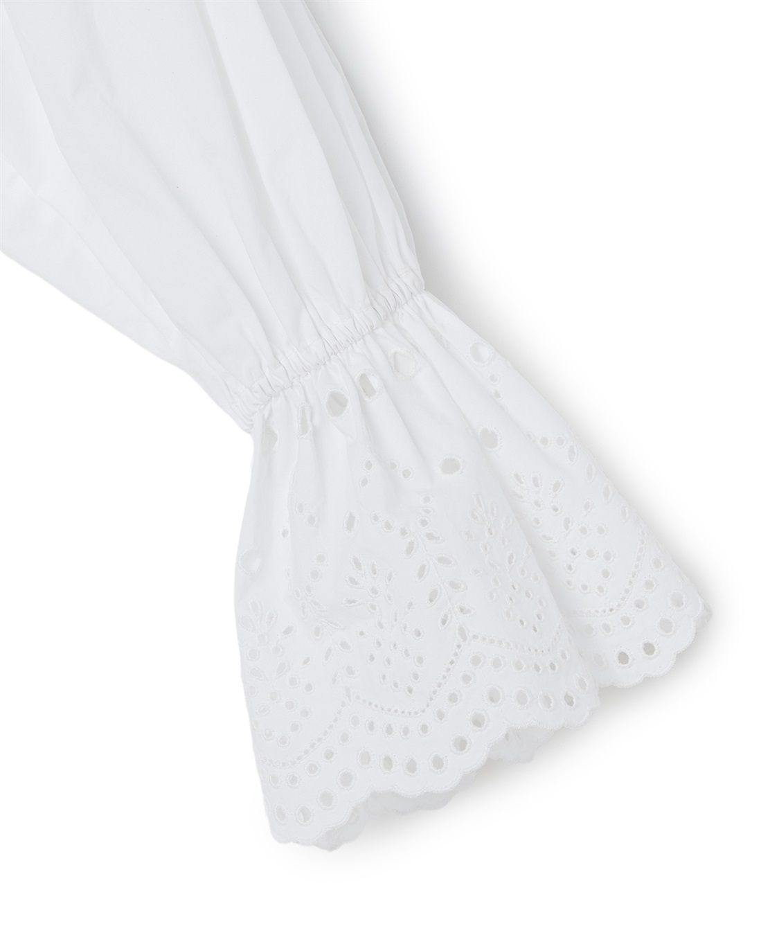 N.O.R.C カットワーク刺繍ボリュームスリーブブラウス_sub_24