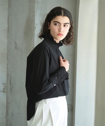 N.O.R.C カットワーク刺繍フリルシャツ_subthumb_2