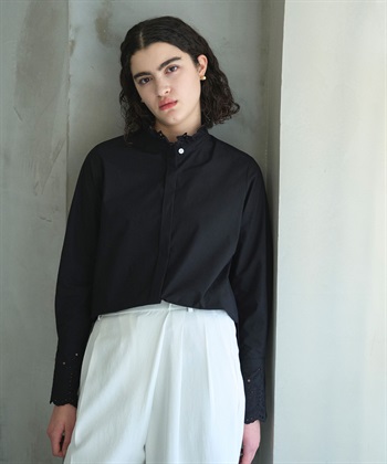 N.O.R.C カットワーク刺繍フリルシャツ_subthumb_5