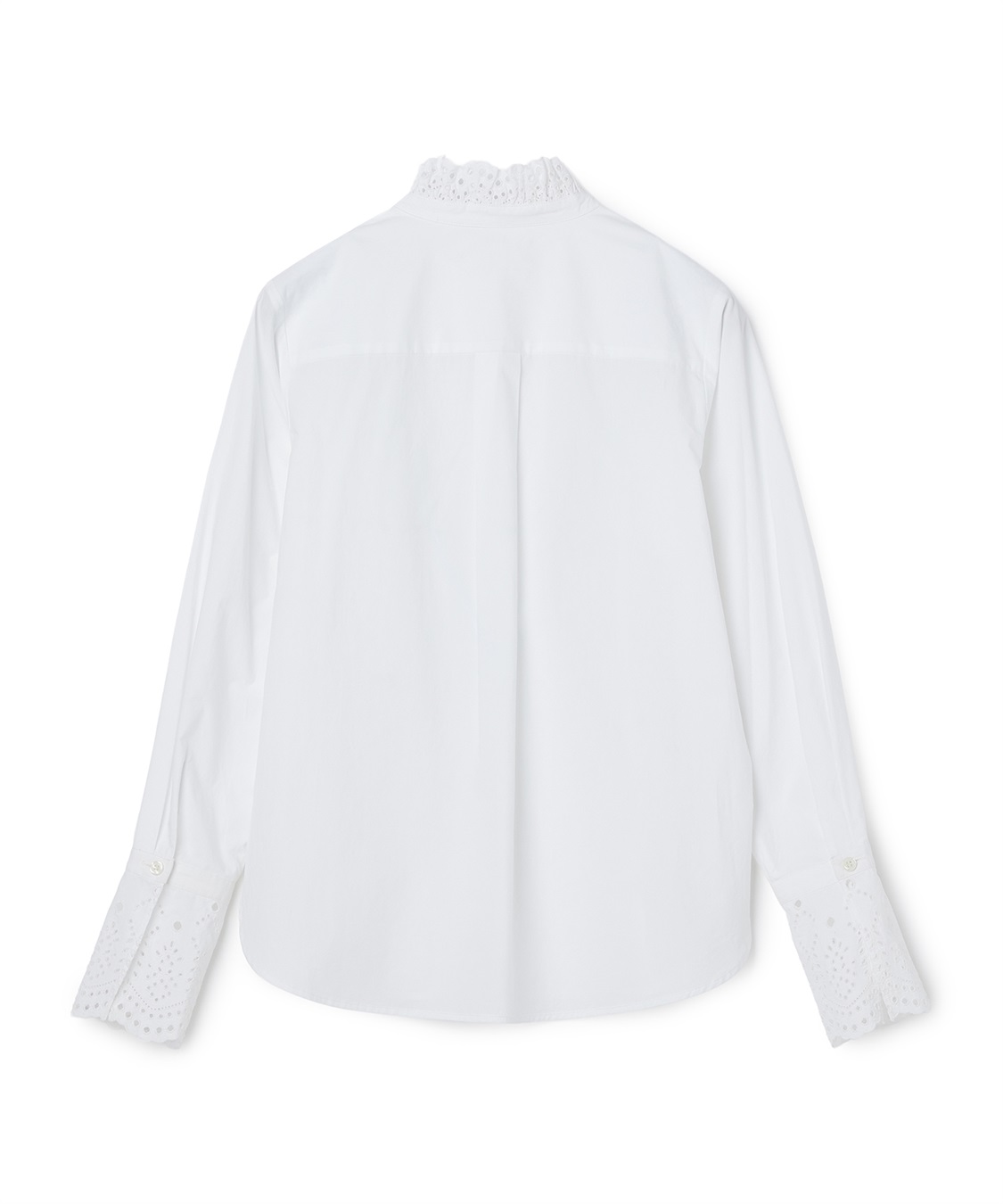 N.O.R.C カットワーク刺繍フリルシャツ_sub_24