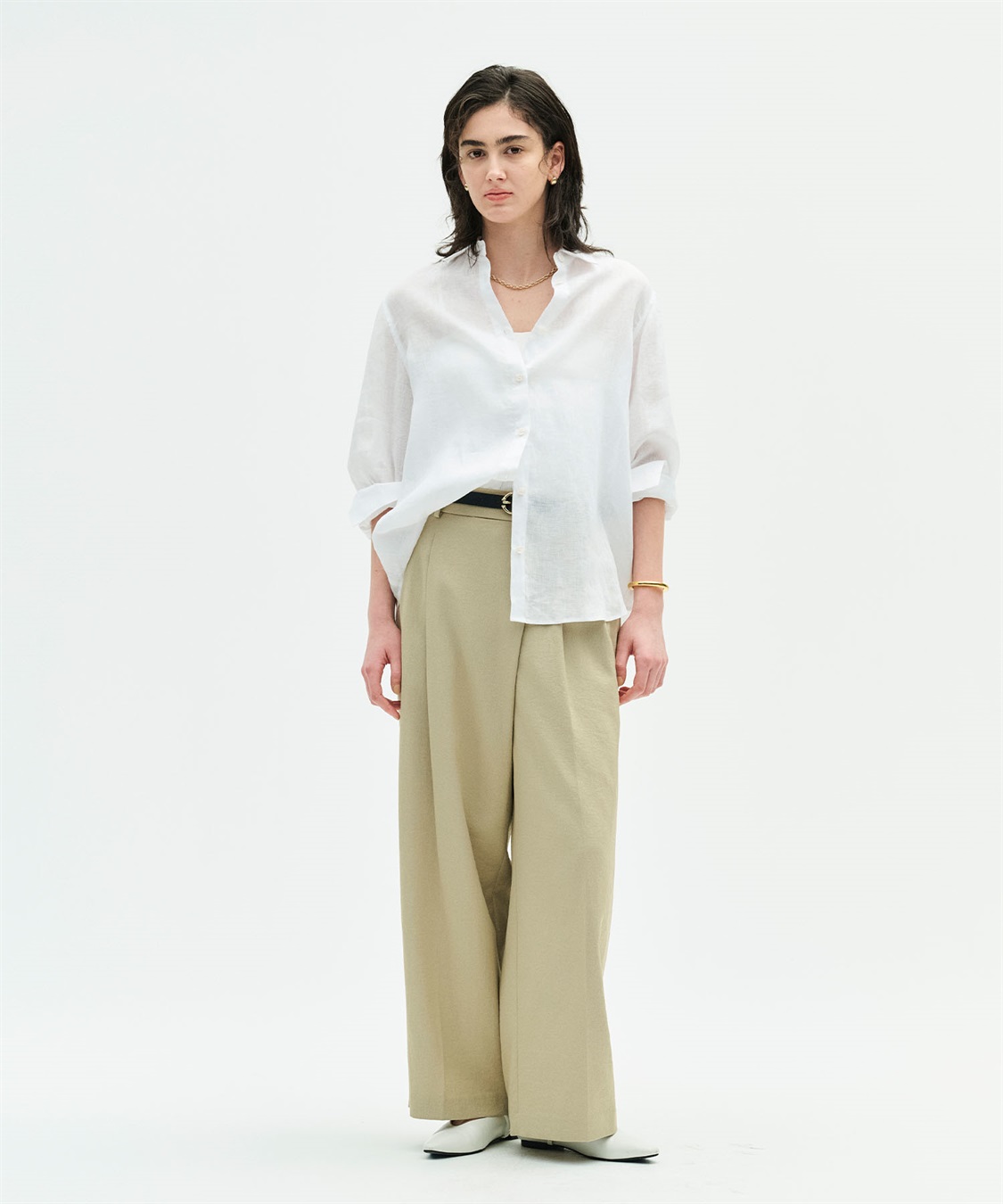 N.O.R.C 【フレンチリネン】ガールフレンドシャツ_sub_9