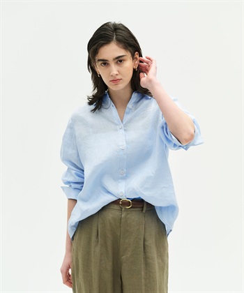 N.O.R.C 【フレンチリネン】ガールフレンドシャツ_subthumb_10