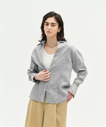 N.O.R.C 【フレンチリネン】ガールフレンドシャツ_subthumb_14