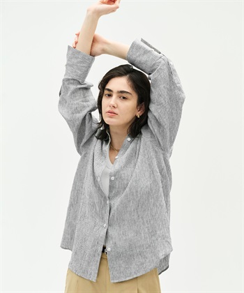 N.O.R.C 【フレンチリネン】ガールフレンドシャツ_subthumb_15