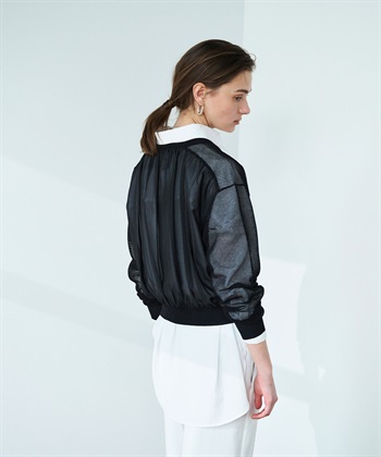 N.O.R.C メッシュニットシフォンコンビブルゾン_subthumb_8