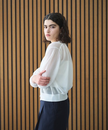 N.O.R.C メッシュニットシフォンコンビブルゾン_subthumb_15