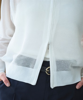 N.O.R.C メッシュニットシフォンコンビブルゾン_subthumb_19