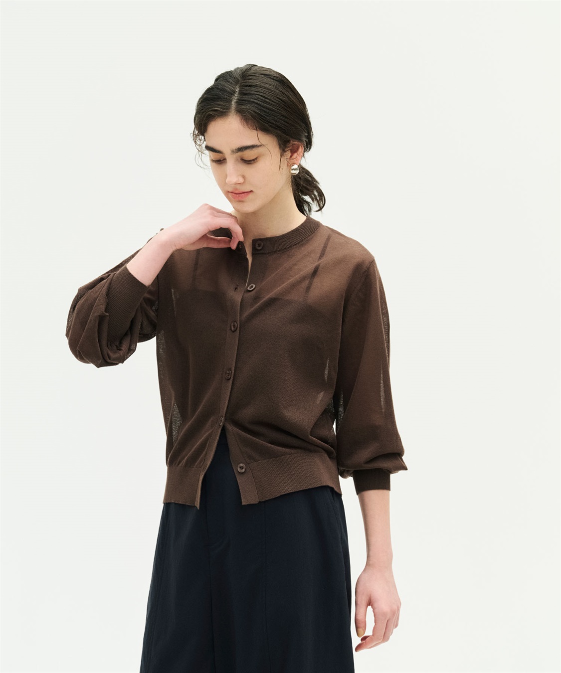 N.O.R.C 【SARACO】2WAYニットカーディガン_sub_3