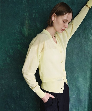 N.O.R.C 【SARACO】Vネックフォルムニットカーディガン_subthumb_2