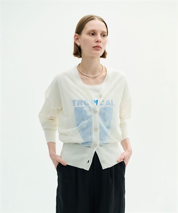 N.O.R.C 【SARACO】Vネックフォルムニットカーディガン_subthumb_3