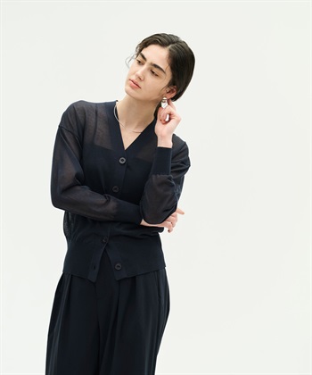 N.O.R.C 【SARACO】Vネックフォルムニットカーディガン_subthumb_9