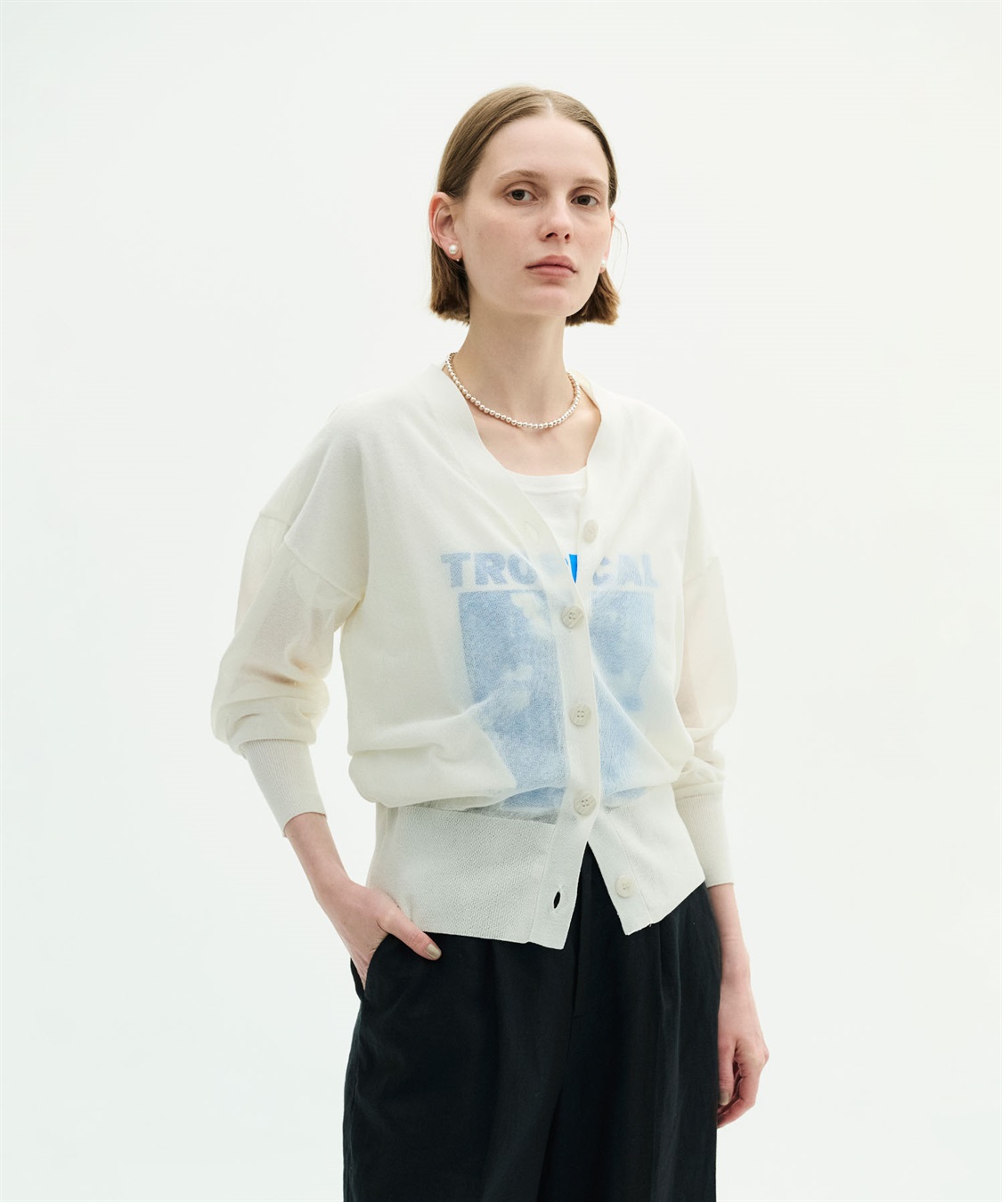 N.O.R.C 【SARACO】Vネックフォルムニットカーディガン_sub_16