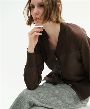 N.O.R.C 【SARACO】Vネックフォルムニットカーディガン_subthumb_25