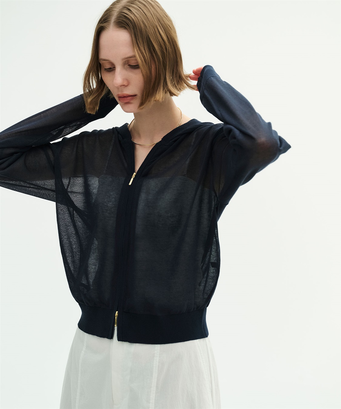 N.O.R.C 【SARACO】ダブルジップパーカー_sub_1