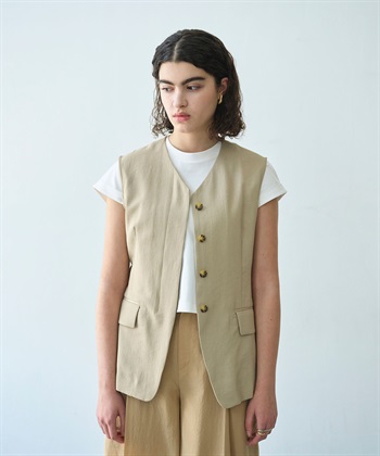 N.O.R.C 【トリアセリネン】ベルト付きジレ_subthumb_1