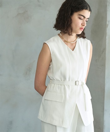 N.O.R.C 【トリアセリネン】ベルト付きジレ_subthumb_10