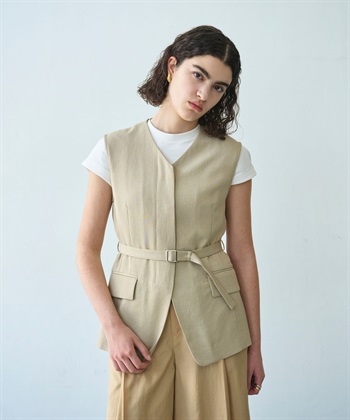 N.O.R.C 【トリアセリネン】ベルト付きジレ_subthumb_11