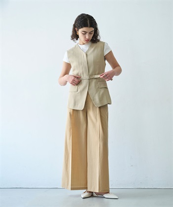 N.O.R.C 【トリアセリネン】ベルト付きジレ_subthumb_13