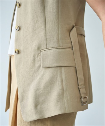 N.O.R.C 【トリアセリネン】ベルト付きジレ_subthumb_18