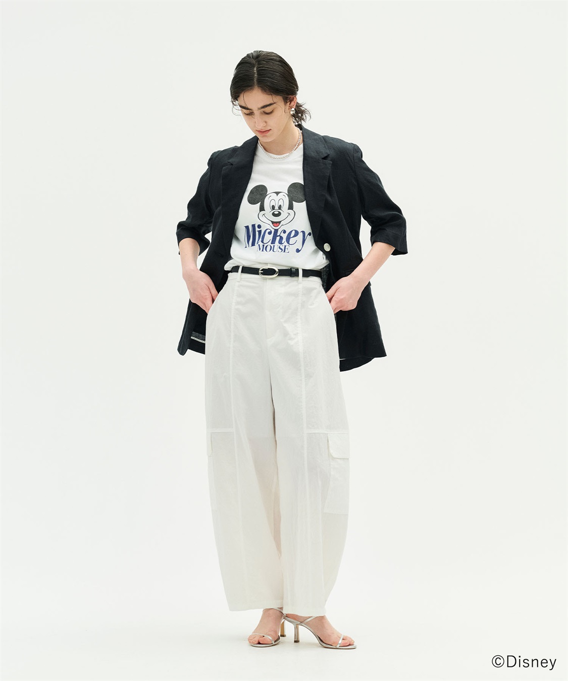 N.O.R.C 【フレンチリネン】ハーフスリーブジャケット_sub_4